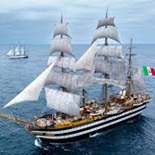 La nave Amerigo Vespucci